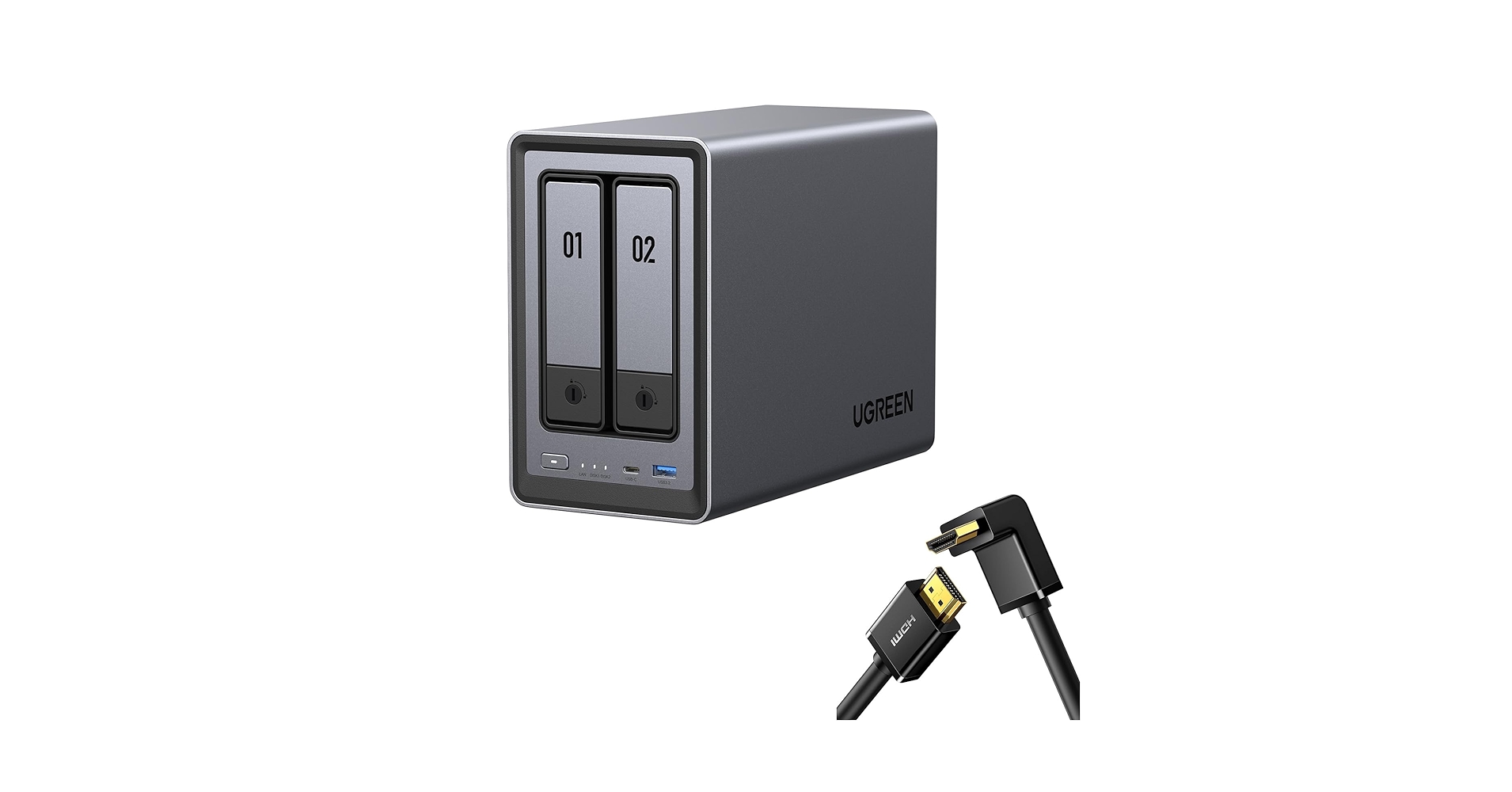 Amazon.com: UGREEN NASync DXP2800 2-Bay Desktop NAS,Network